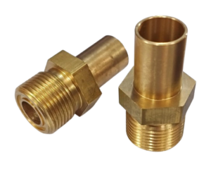 Shaft with Keyway and Drilled Holes