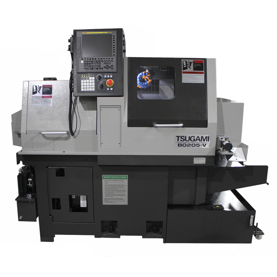 2 TSUGAMI B0205 6/8 axles Torno CNC